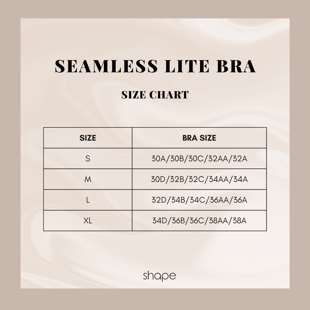 Seamless Lite Bra in Beige