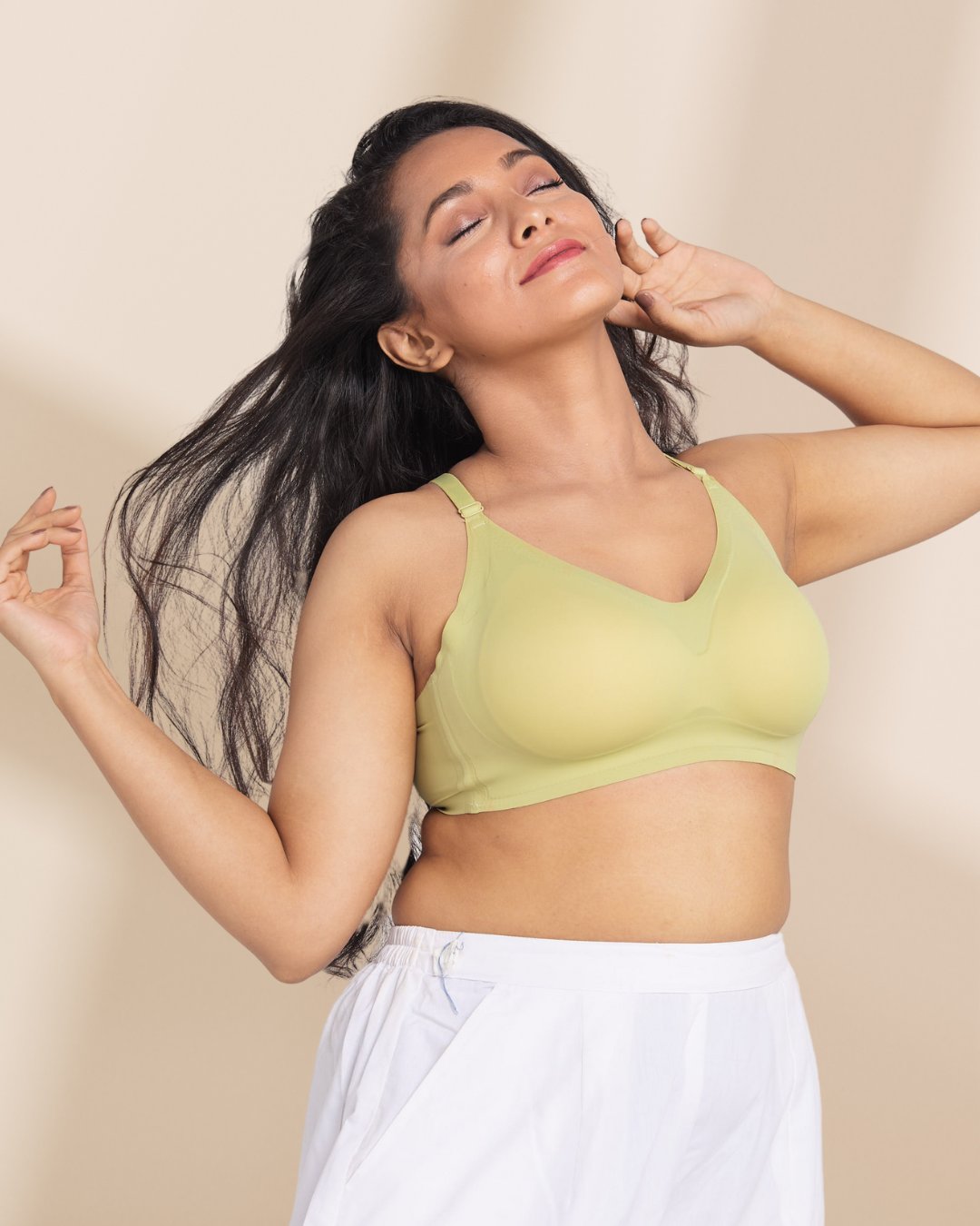 SHAPE seamless bras, flat lay