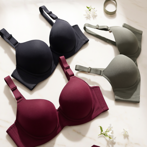 SHAPE Comfort Curve Bra in Coffee, one of the nude-family shades