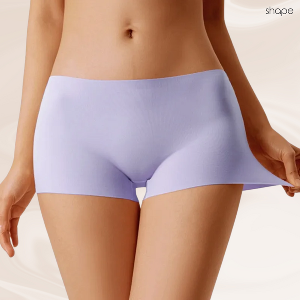 SHAPE Seamless Boyshorts in lilac, front view