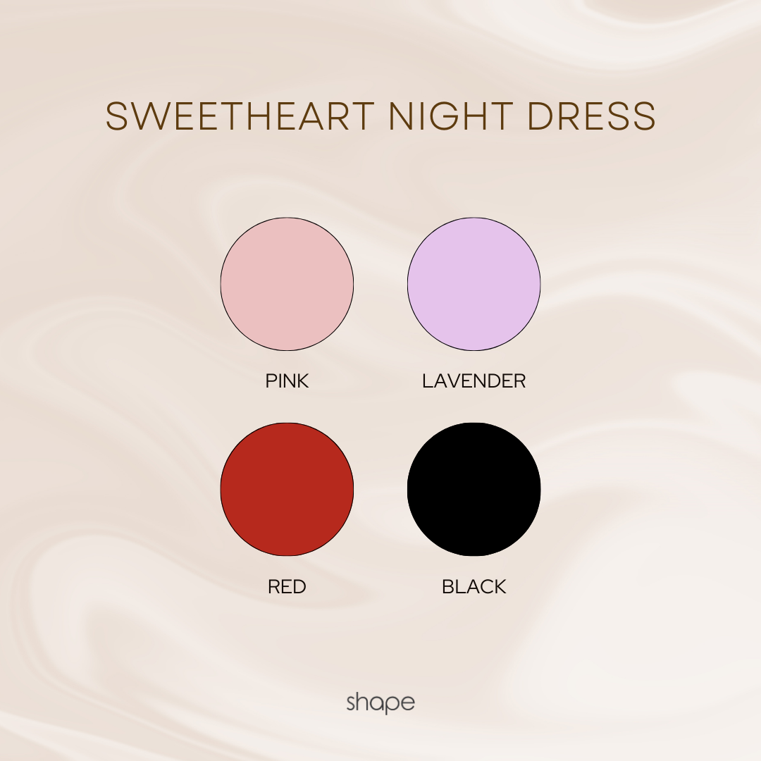 Sweetheart Night Dress