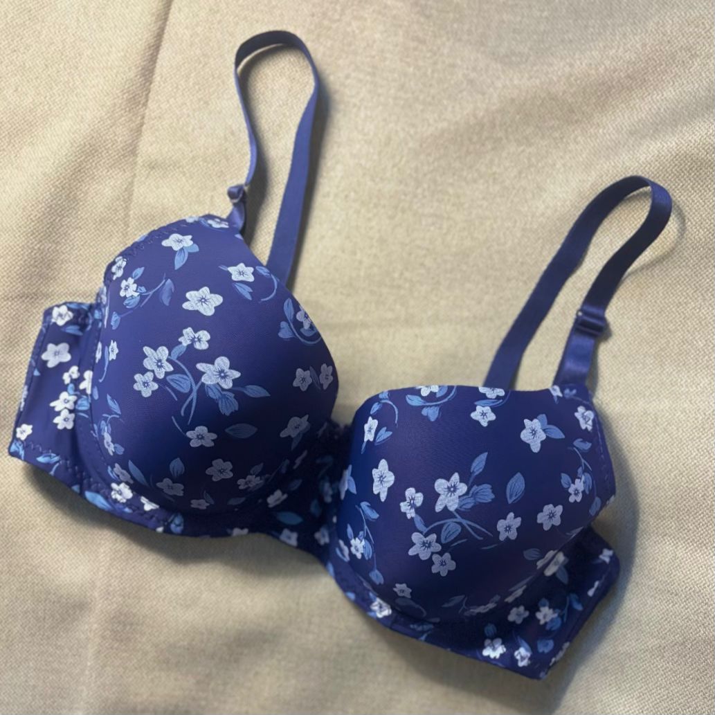 Daisy Push Up Bra in Beige