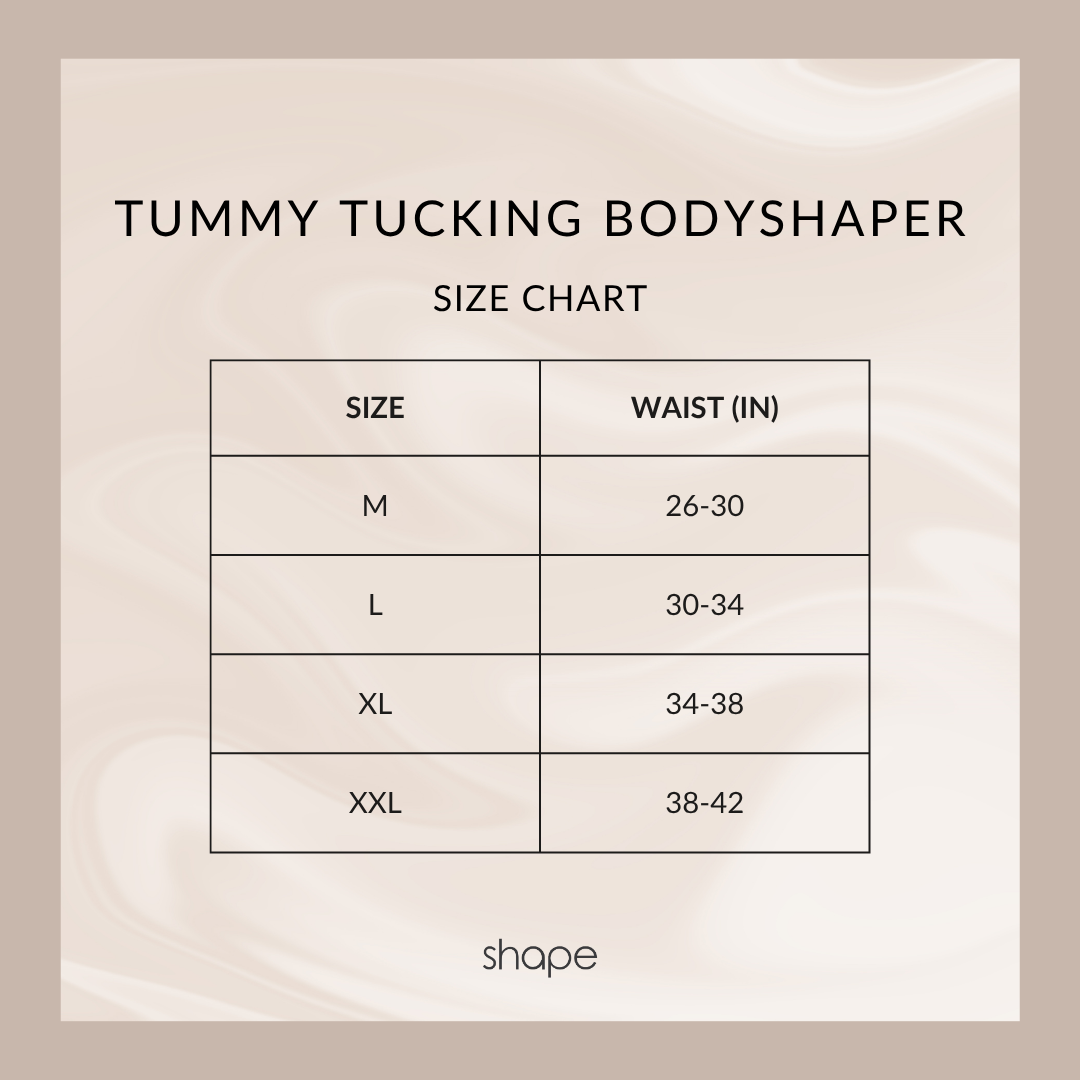 Tummy Tucking Bodyshaper in Nude