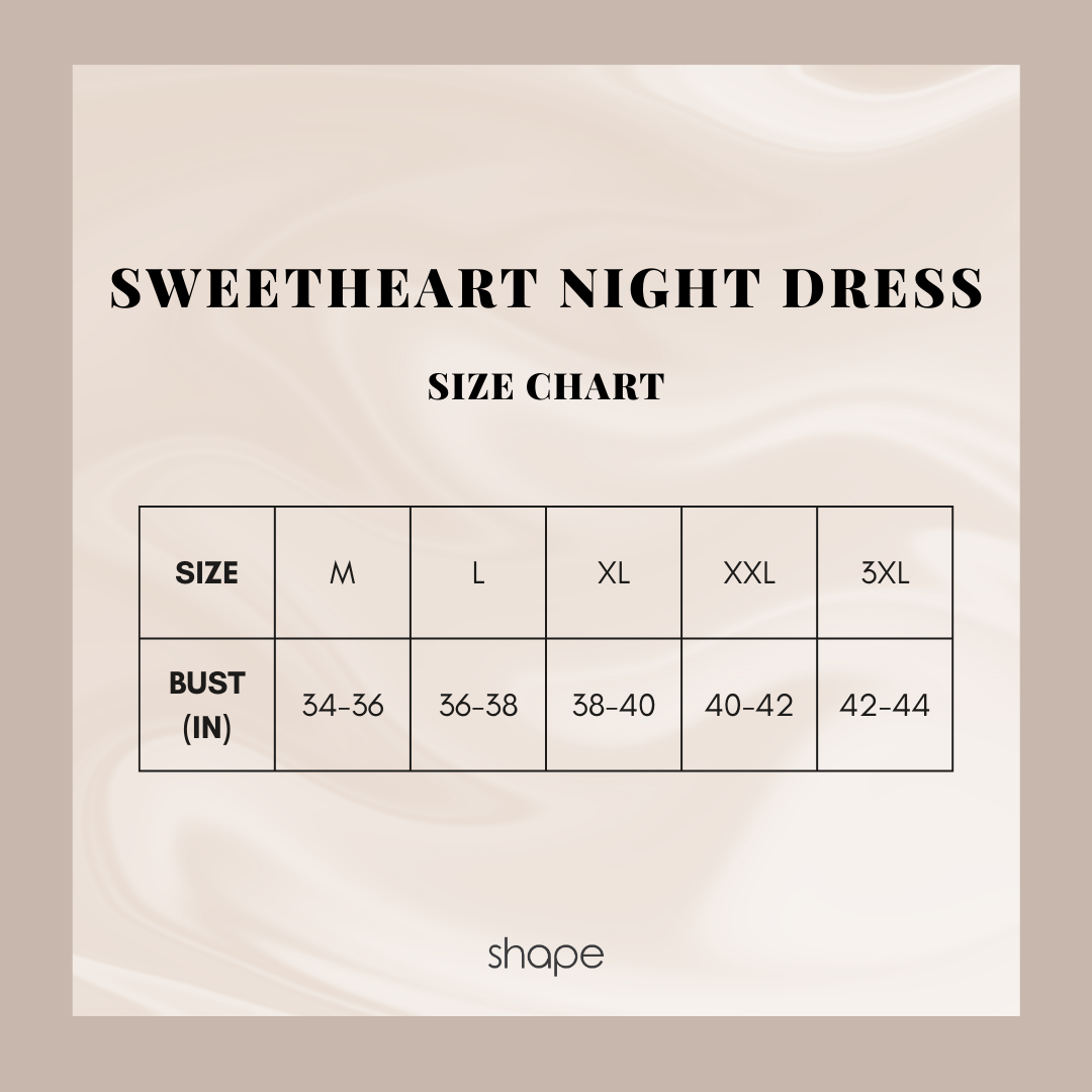 Sweetheart Night Dress