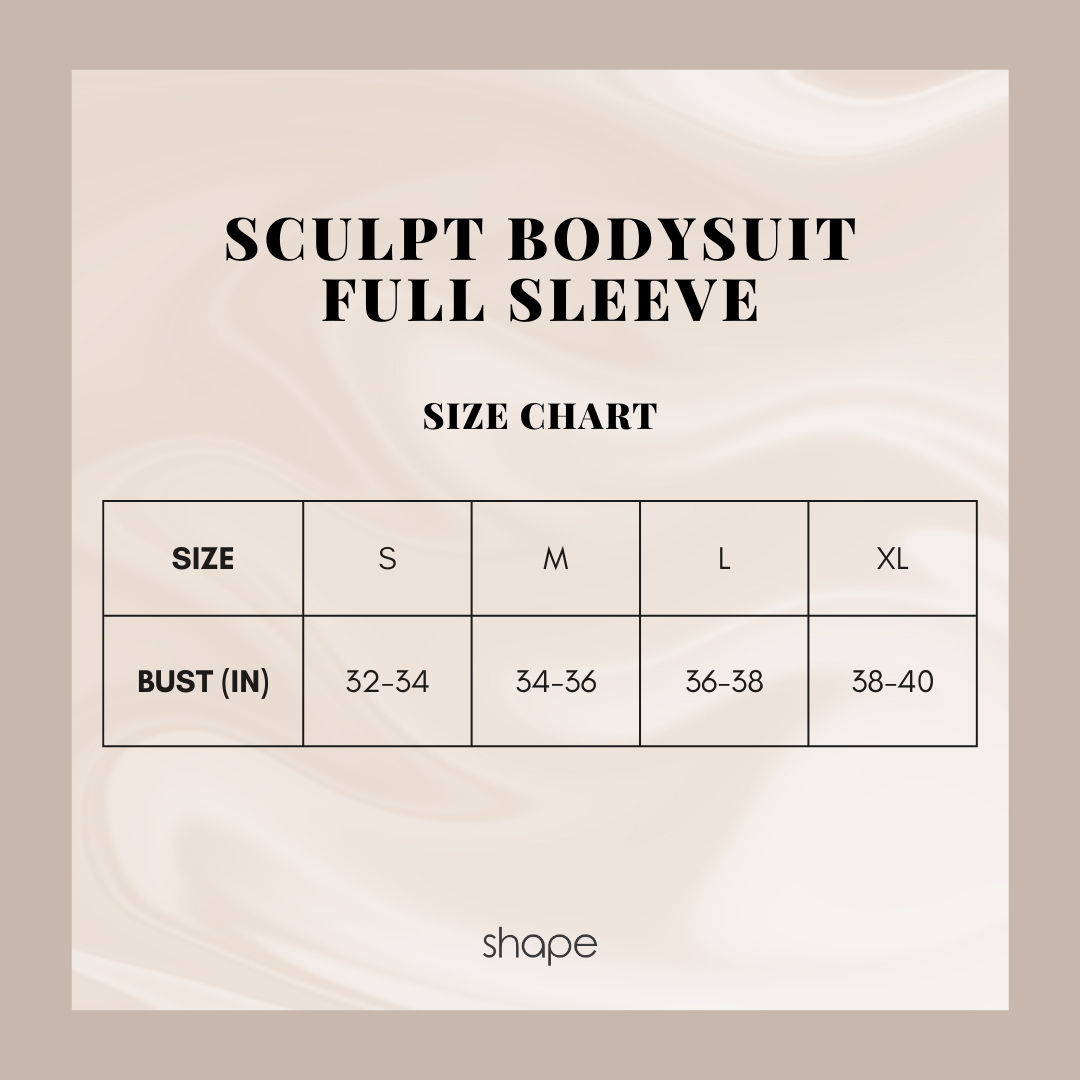 Bodysuit  Size Chart 