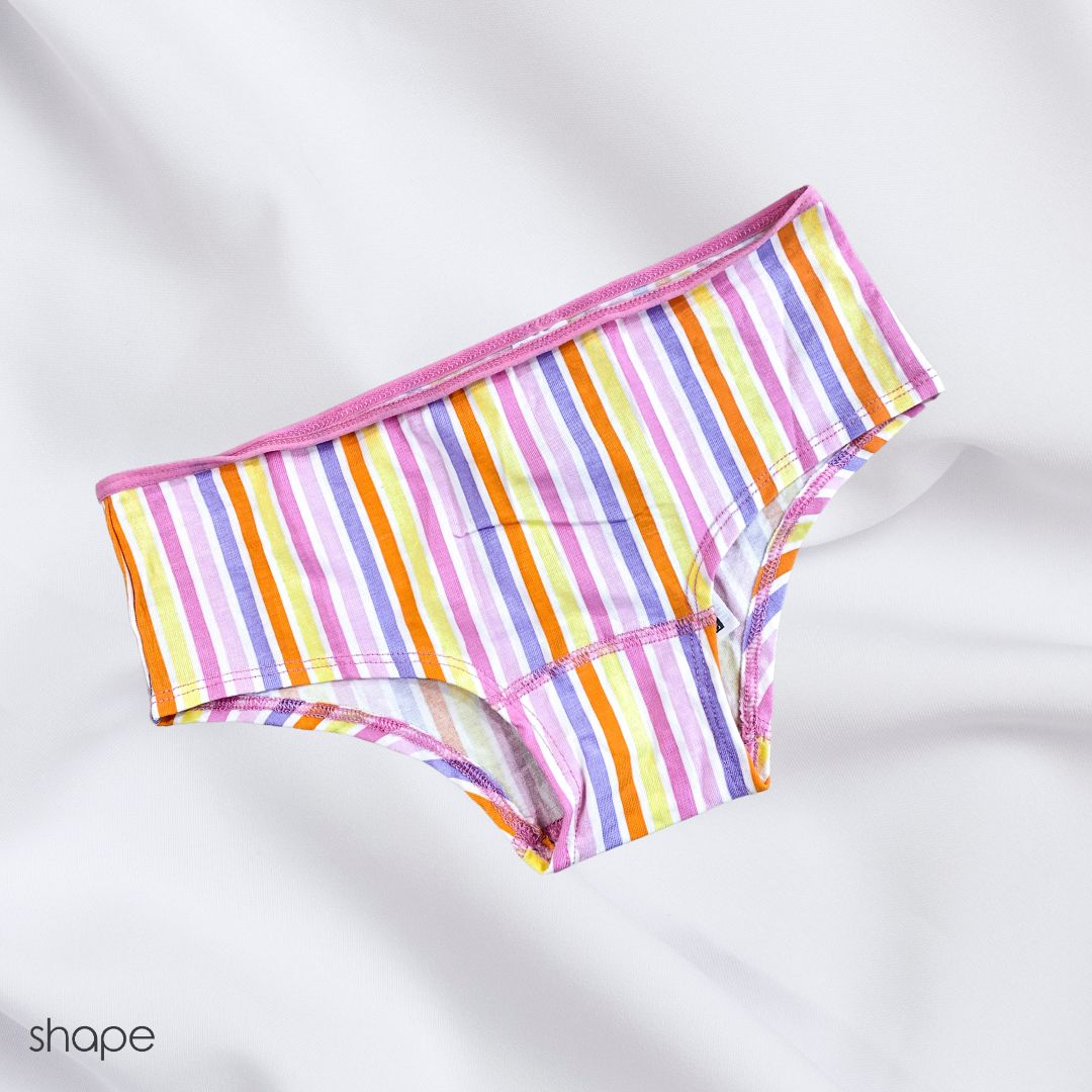Printed Cotton Bottoms in Grey