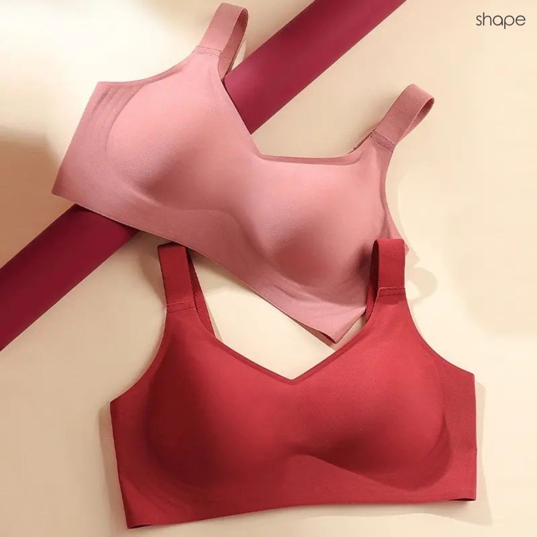 Seamless Contour Bra product flat lay showing cup shape and construction