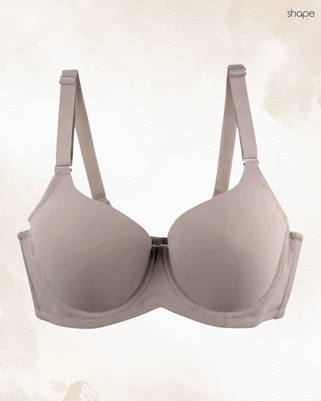 Woman wearing Comfort Curve Bra in beige SHAPE