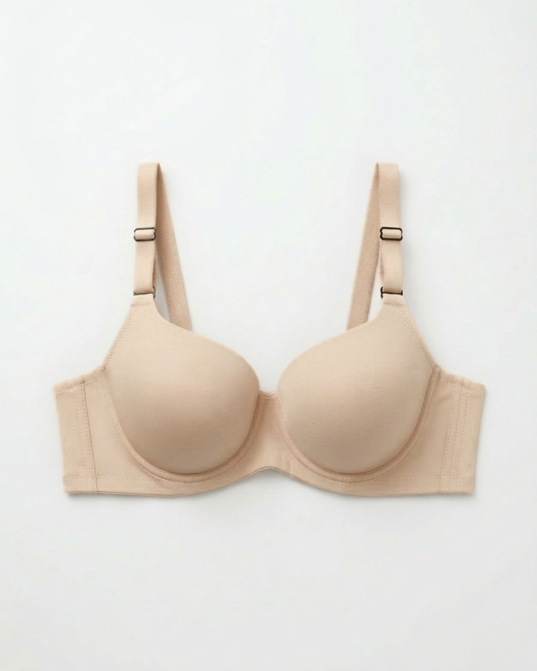 Woman wearing Comfort Curve Bra in maroon SHAPE