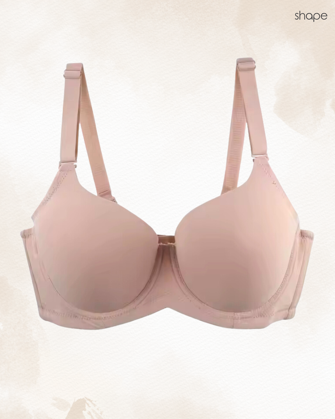 Woman wearing Comfort Curve Bra in black SHAPE