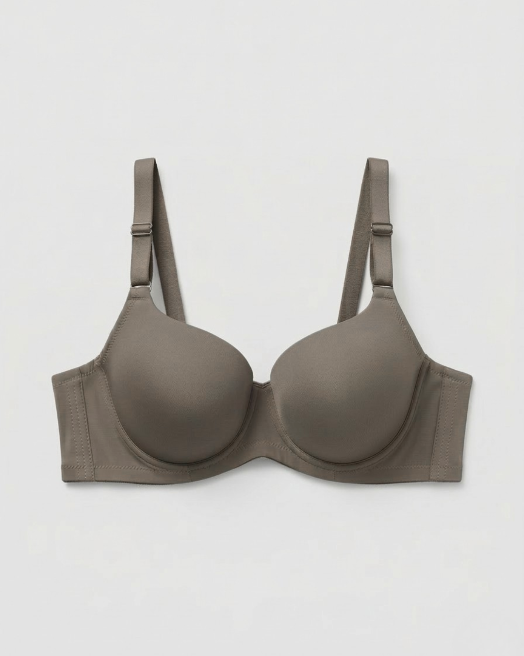 Woman wearing Comfort Curve Bra in coffee SHAPE