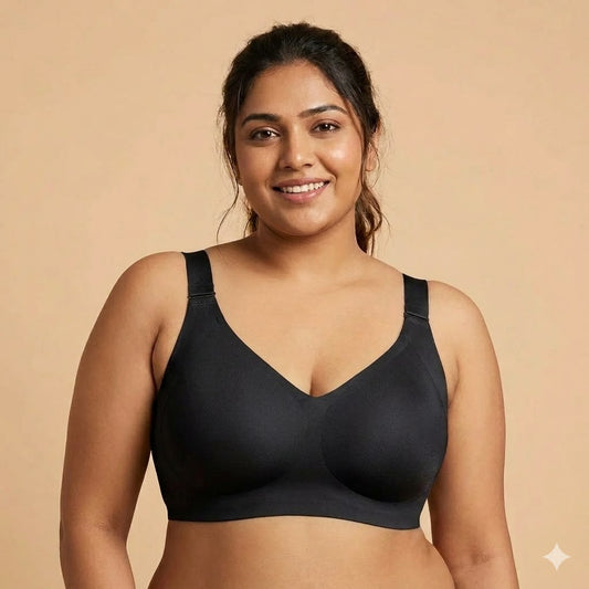 Plus Size Sculpting Bra in Black