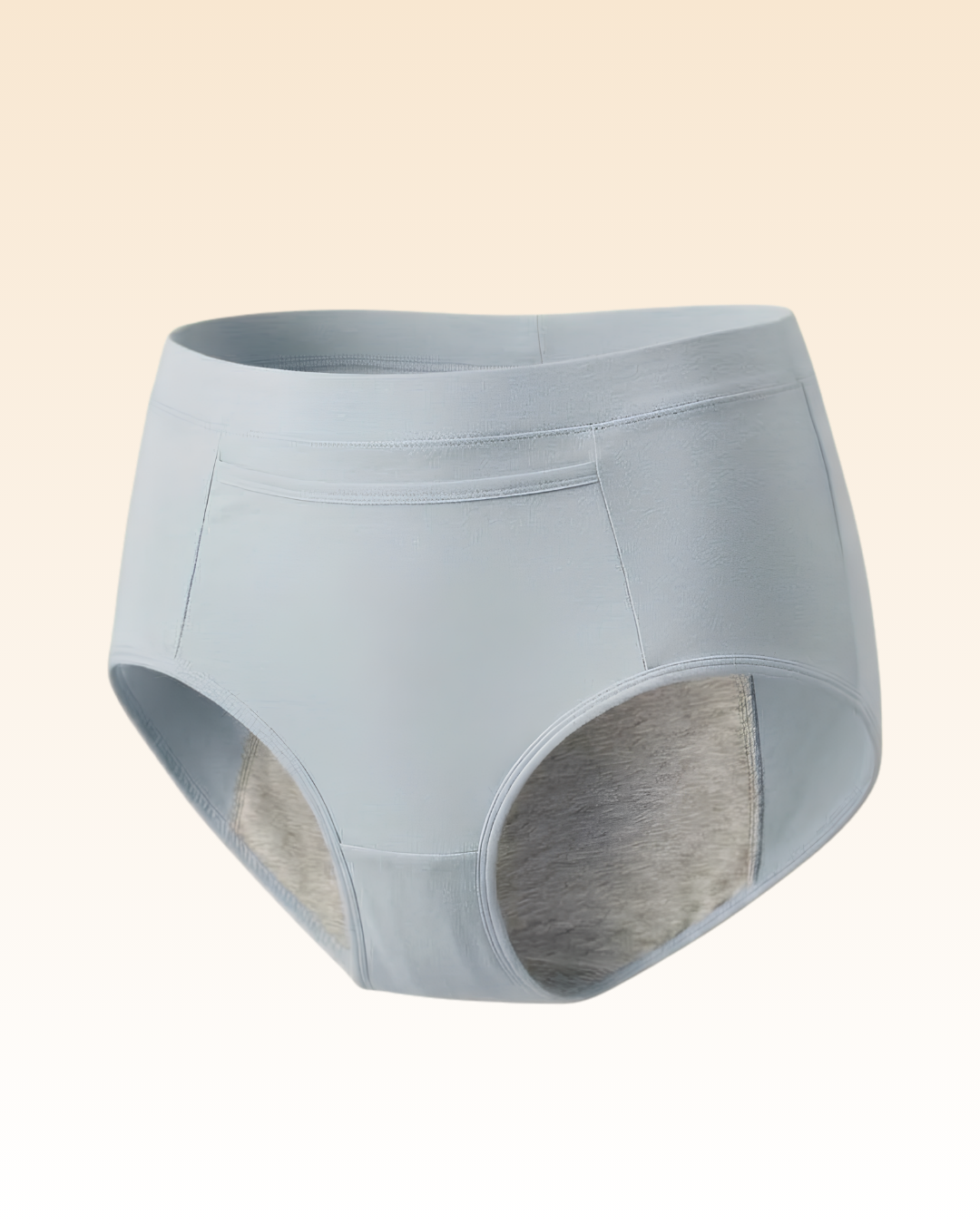 Plain Cotton Brief worn by a model SHAPE