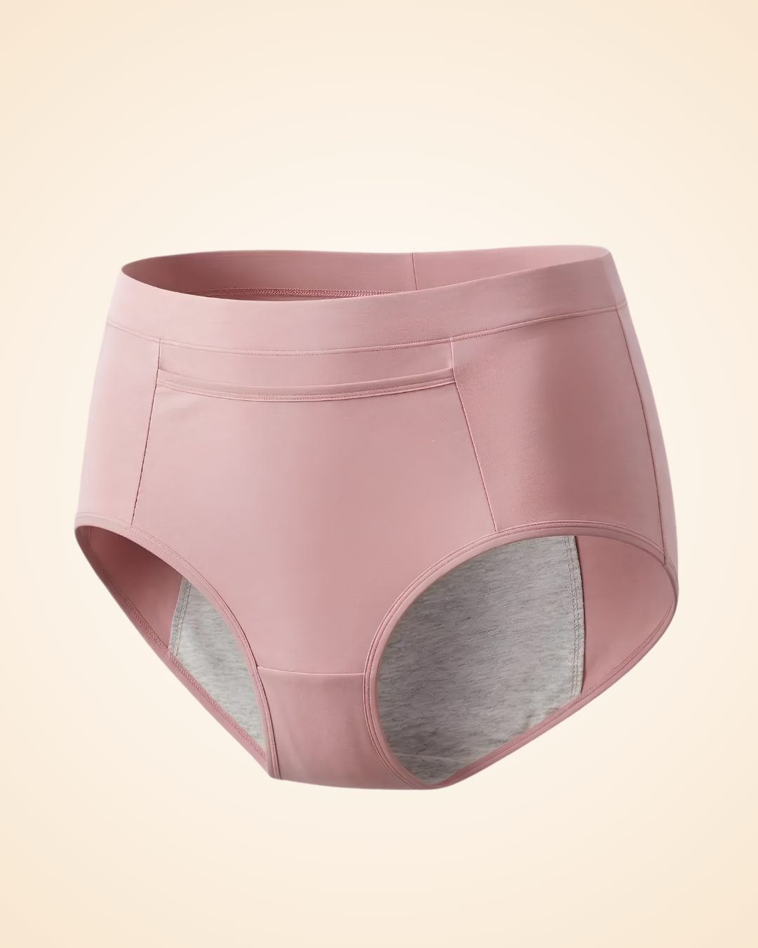 Plain Cotton Brief worn by a model SHAPE