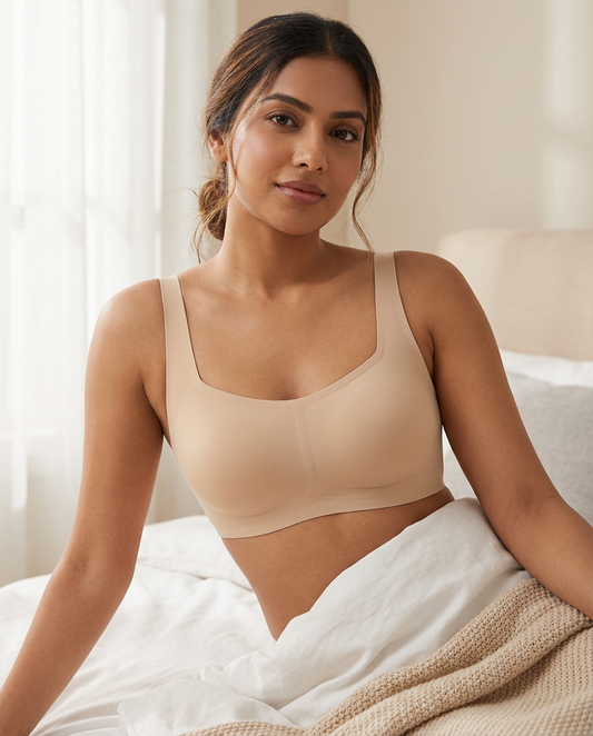 Un-Lined Bra, back view — SHAPE Lingerie